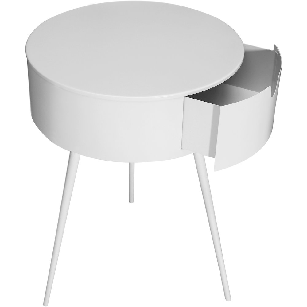 Bali White Night Stand