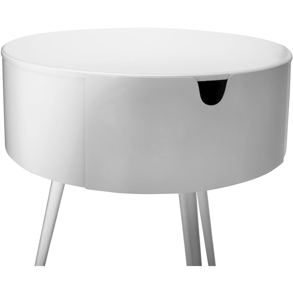 Bali White Night Stand