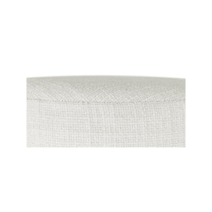 Jasper Cream Boucle Fabric Stool