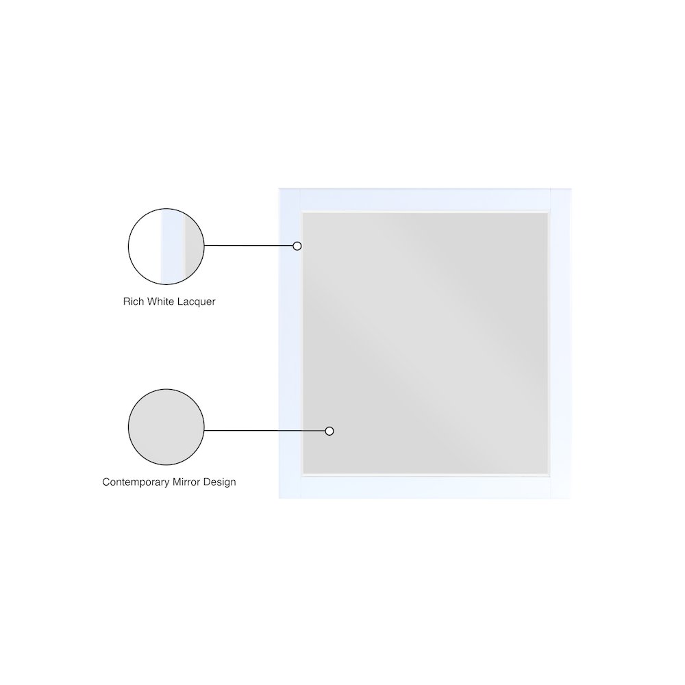 Zayne White Mirror