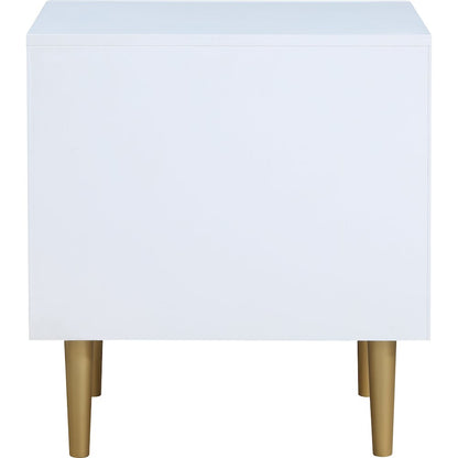 Zayne White Night Stand