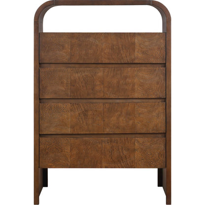 Giada Brown Solid Wood And Veneer Chest