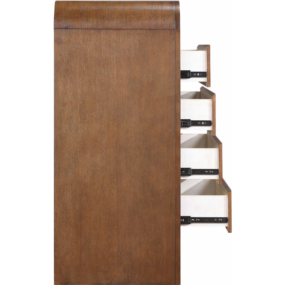 Giada Brown Solid Wood And Veneer Chest
