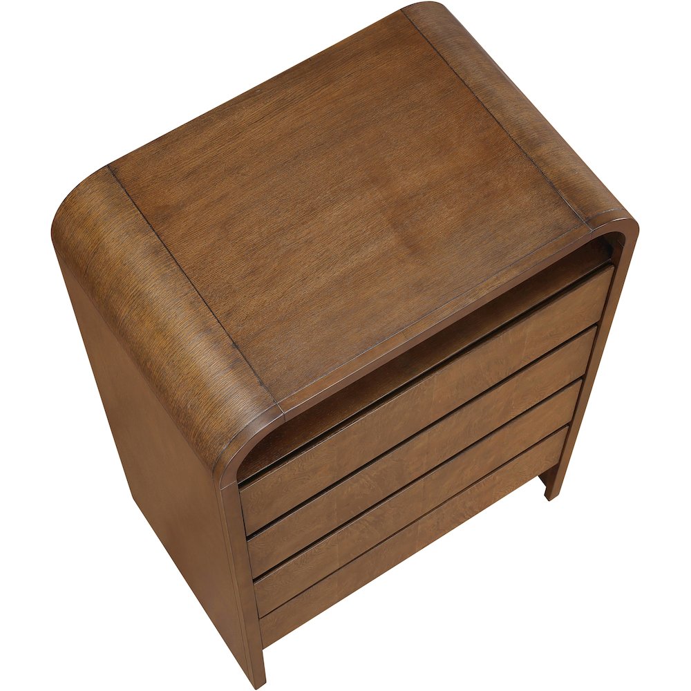 Giada Brown Solid Wood And Veneer Chest