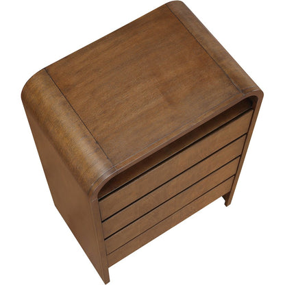 Giada Brown Solid Wood And Veneer Chest