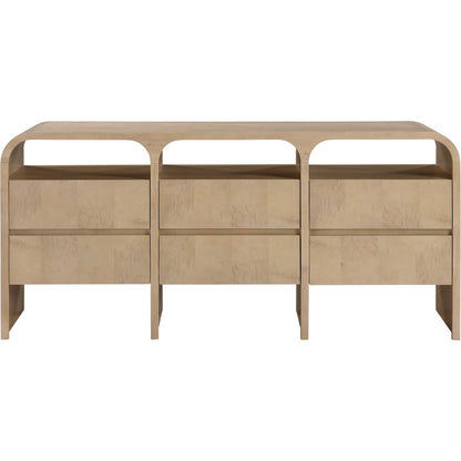 Giada Natural Solid Wood And Veneer Dresser