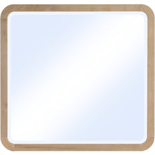 Giada Natural Solid Wood And Veneer Mirror