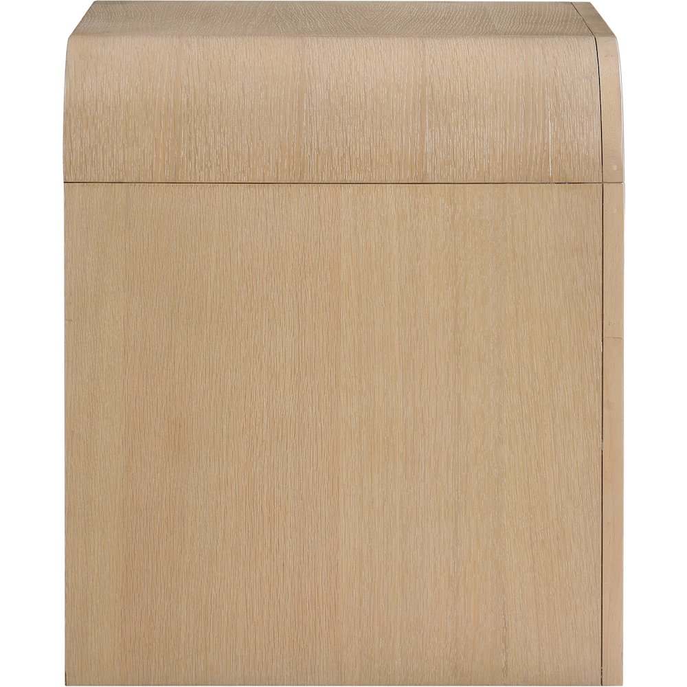 Giada Natural Solid Wood And Veneer Nightstand