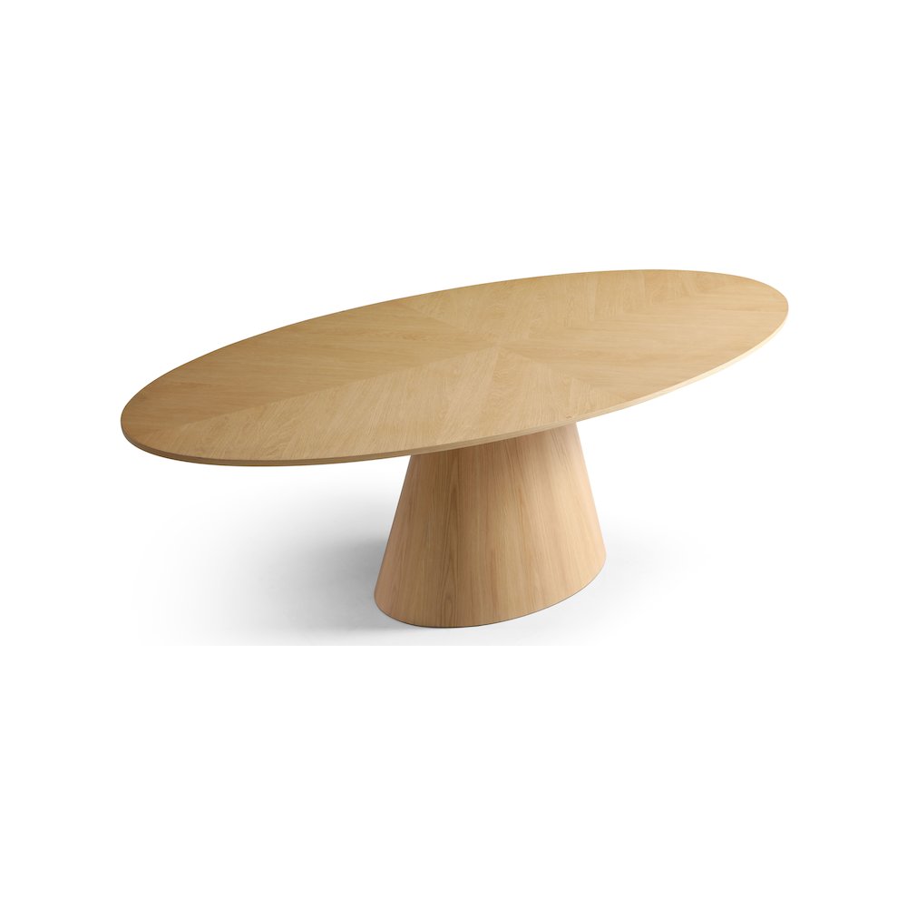 Gavin Natural White Oak Dining Table