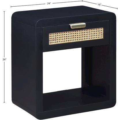 Langham Black Night Stand