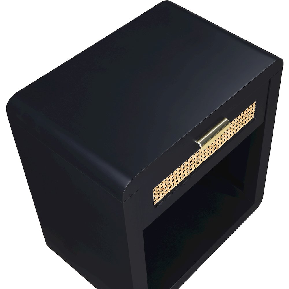Langham Black Night Stand