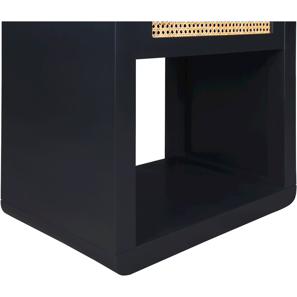 Langham Black Night Stand