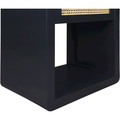 Langham Black Night Stand