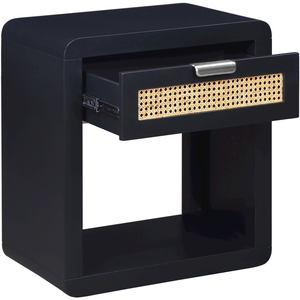 Langham Black Night Stand