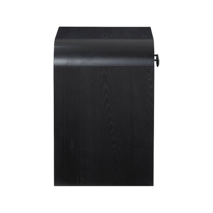 Hayes Black Night Stand / Side Table