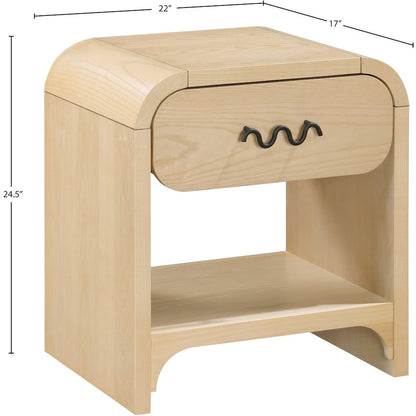 Hayes Natural Night Stand / Side Table