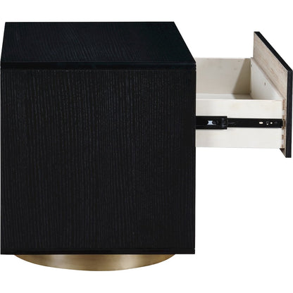 Wade Black Night Stand / Side Table