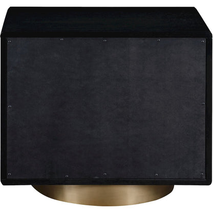 Wade Black Night Stand / Side Table