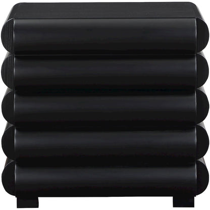 Maverick Black Night Stand / Side Table
