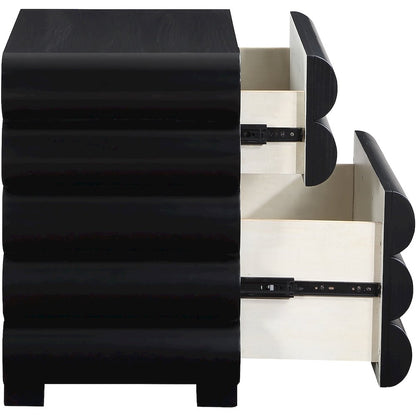 Maverick Black Night Stand / Side Table
