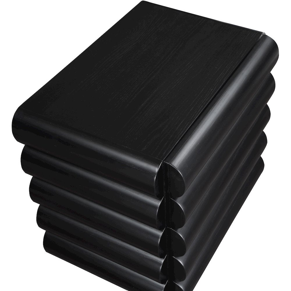 Maverick Black Night Stand / Side Table