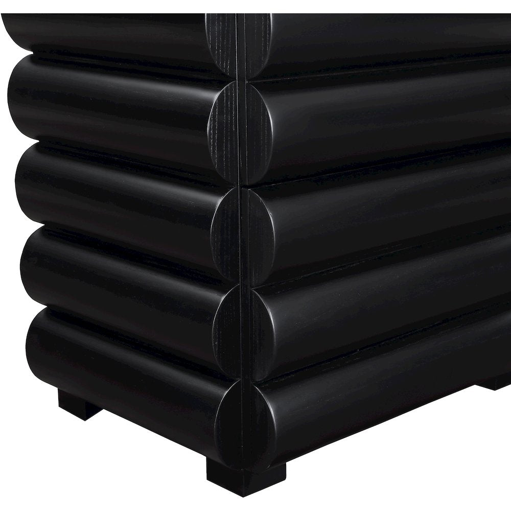 Maverick Black Night Stand / Side Table