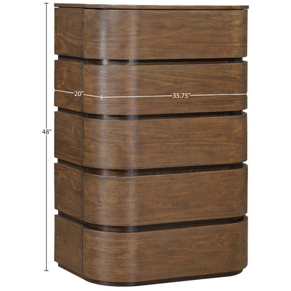 Annalise Brown Solid Wood Chest