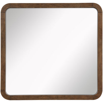 Annalise Brown Solid Wood Mirror