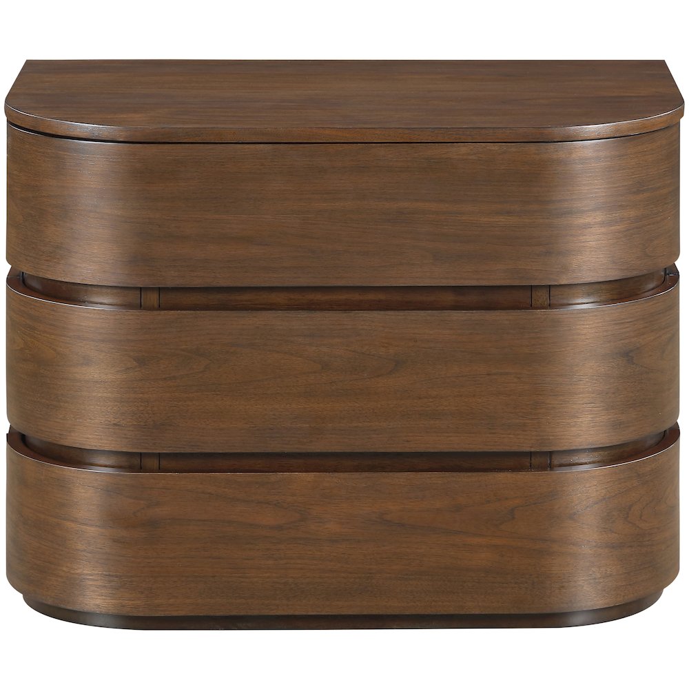Annalise Brown Solid Wood Night Stand