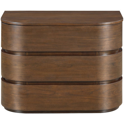 Annalise Brown Solid Wood Night Stand
