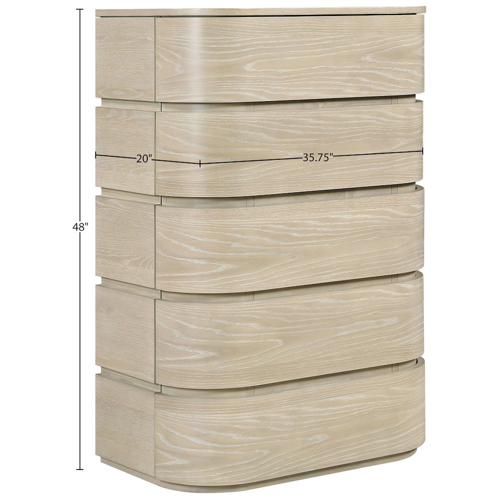 Annalise Natural Solid Wood Chest