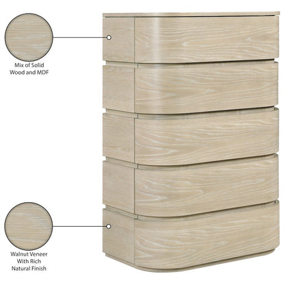 Annalise Natural Solid Wood Chest