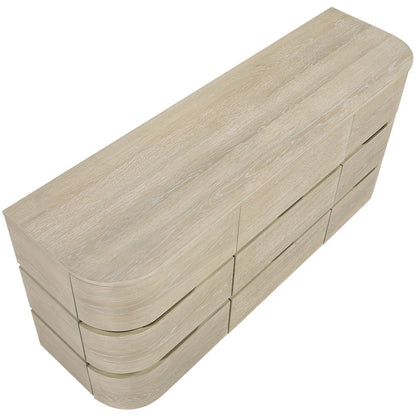 Annalise Natural Solid Wood Dresser