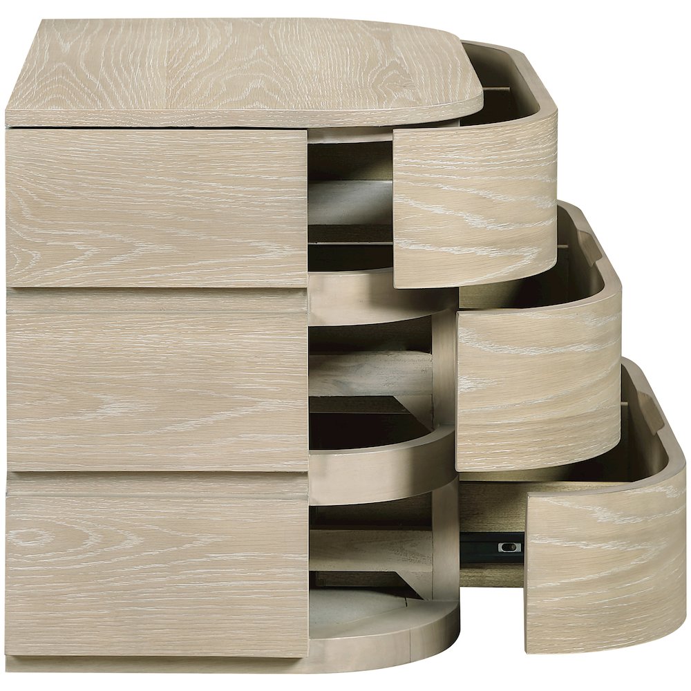 Annalise Natural Solid Wood Night Stand