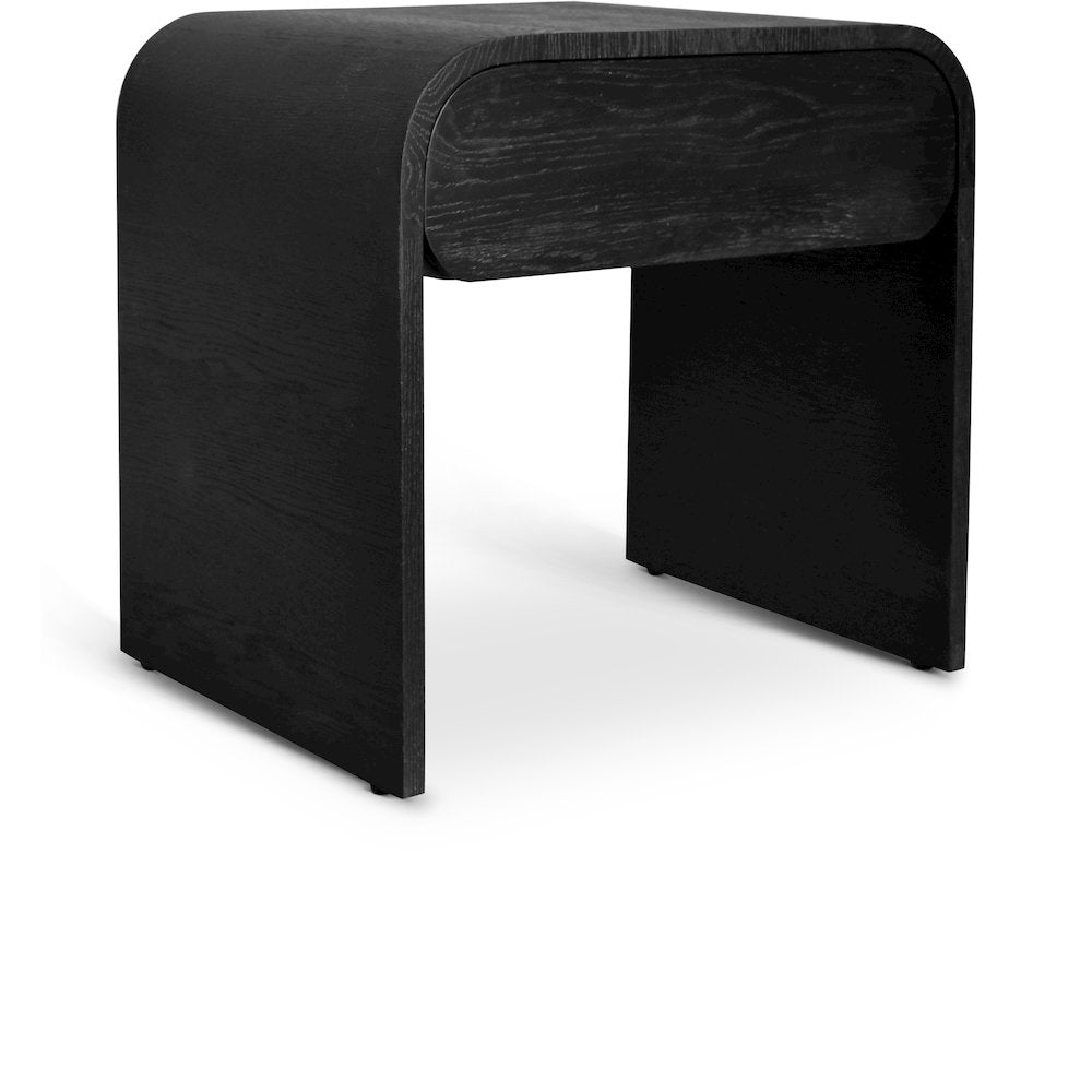 Cresthill Black Oak Night Stand