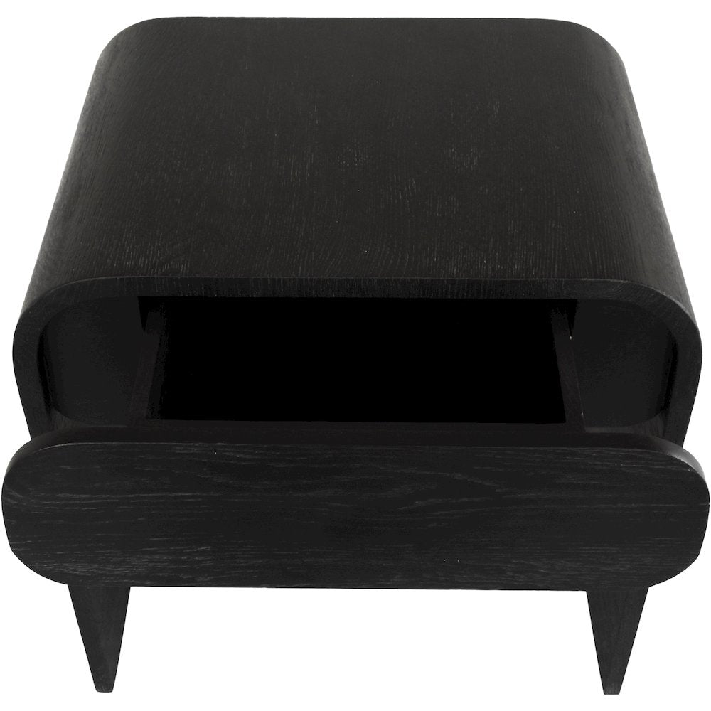 Cresthill Black Oak Night Stand