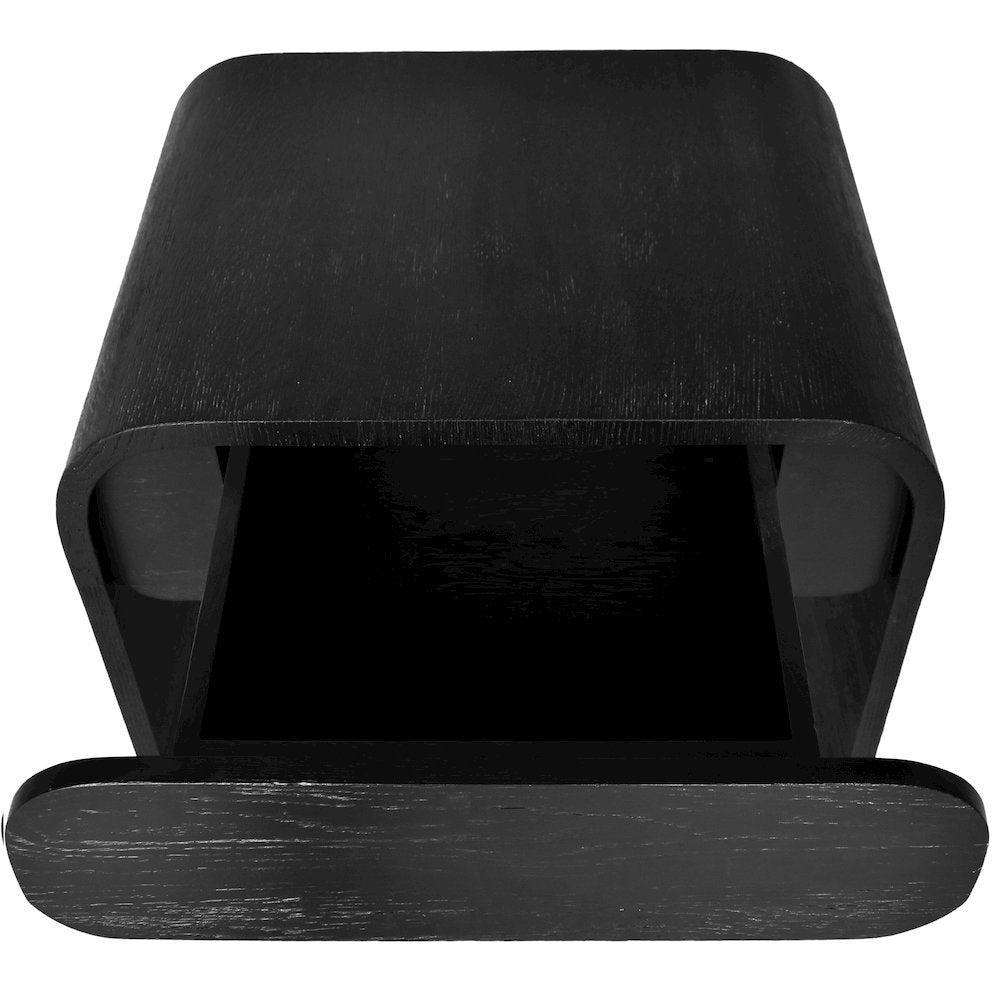 Cresthill Black Oak Night Stand