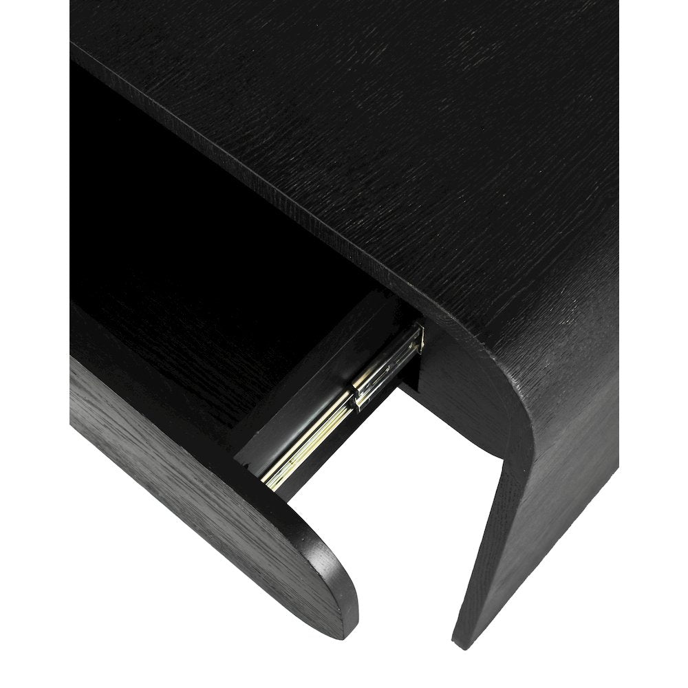 Cresthill Black Oak Night Stand