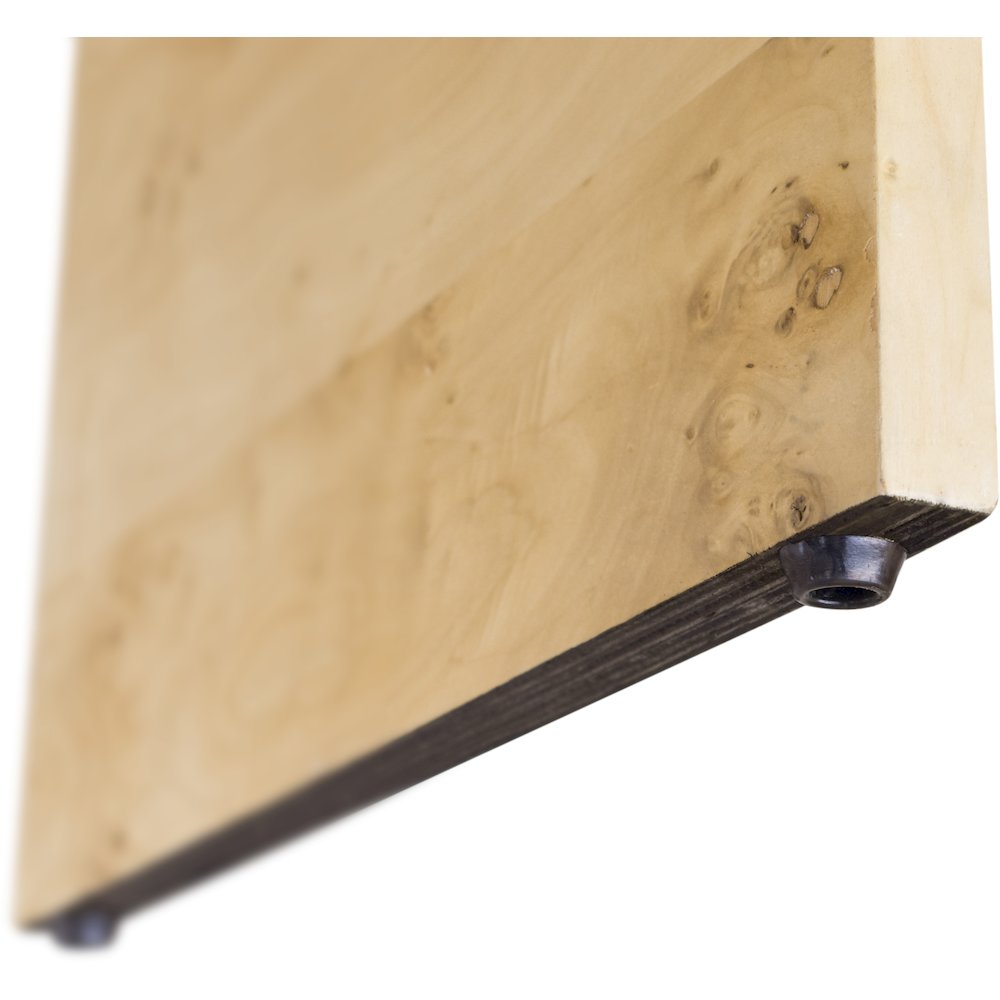 Cresthill Natural Burl Wood Night Stand