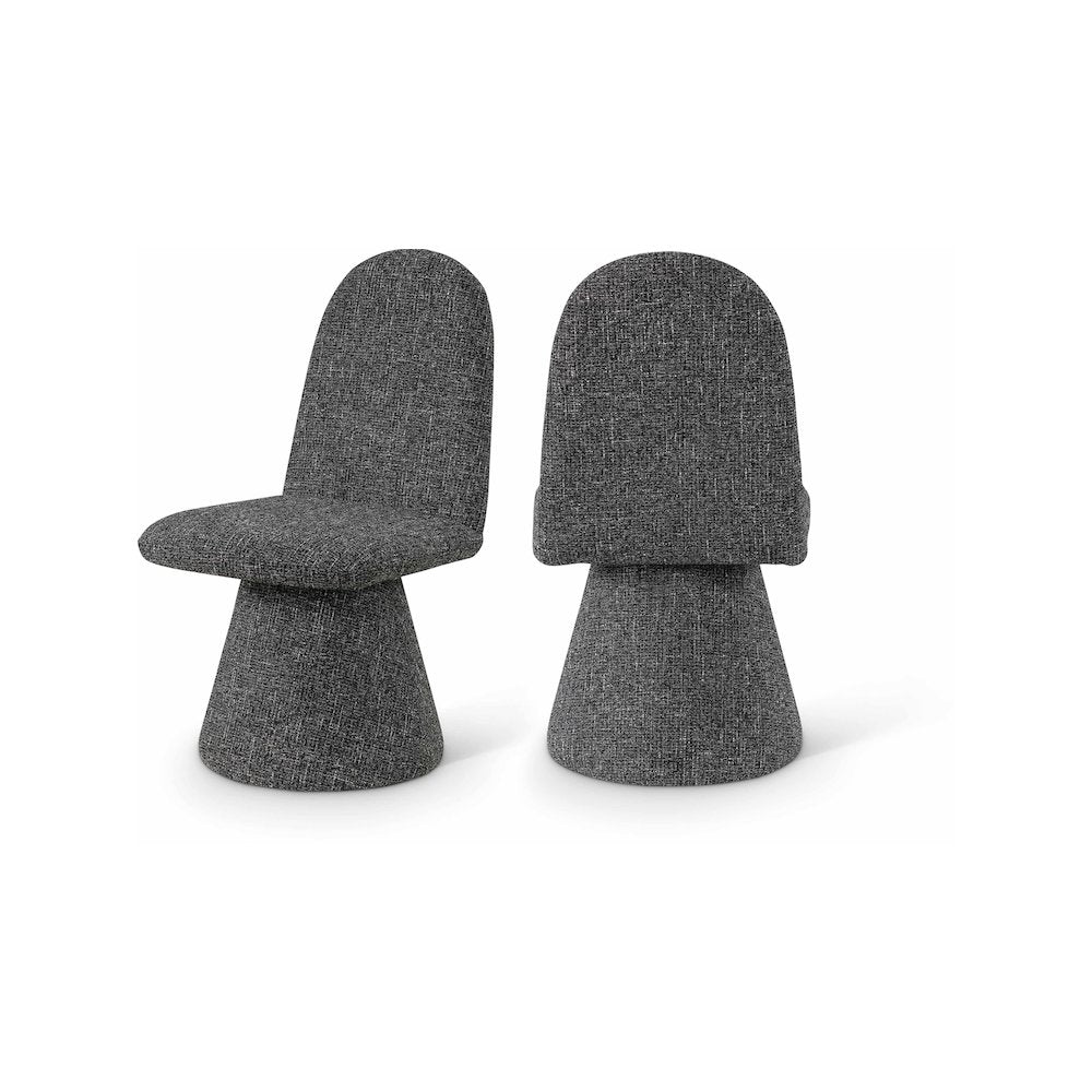 Renuar Black Dining Chair, Set of 2