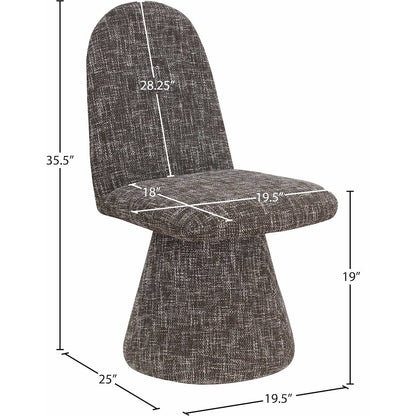 Renuar Brown Dining Chair, Set of 2