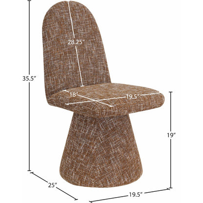 Renuar Cognac Dining Chair, Set of 2