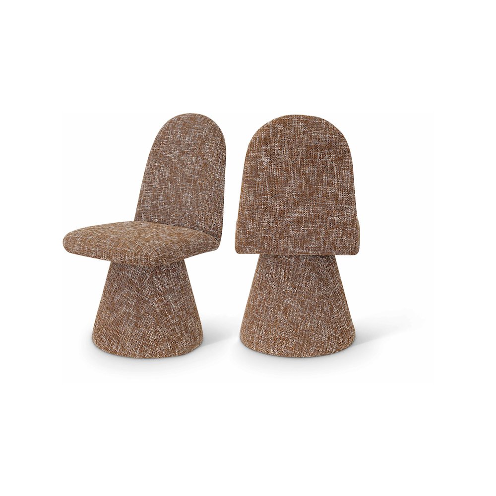 Renuar Cognac Dining Chair, Set of 2