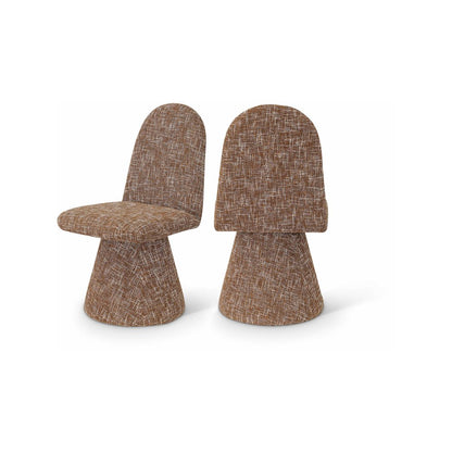 Renuar Cognac Dining Chair, Set of 2