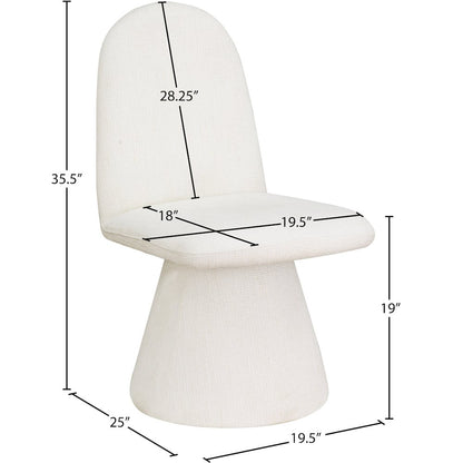 Renuar Cream Dining Chair, Set of 2