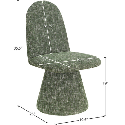 Renuar Green Dining Chair, Set of 2