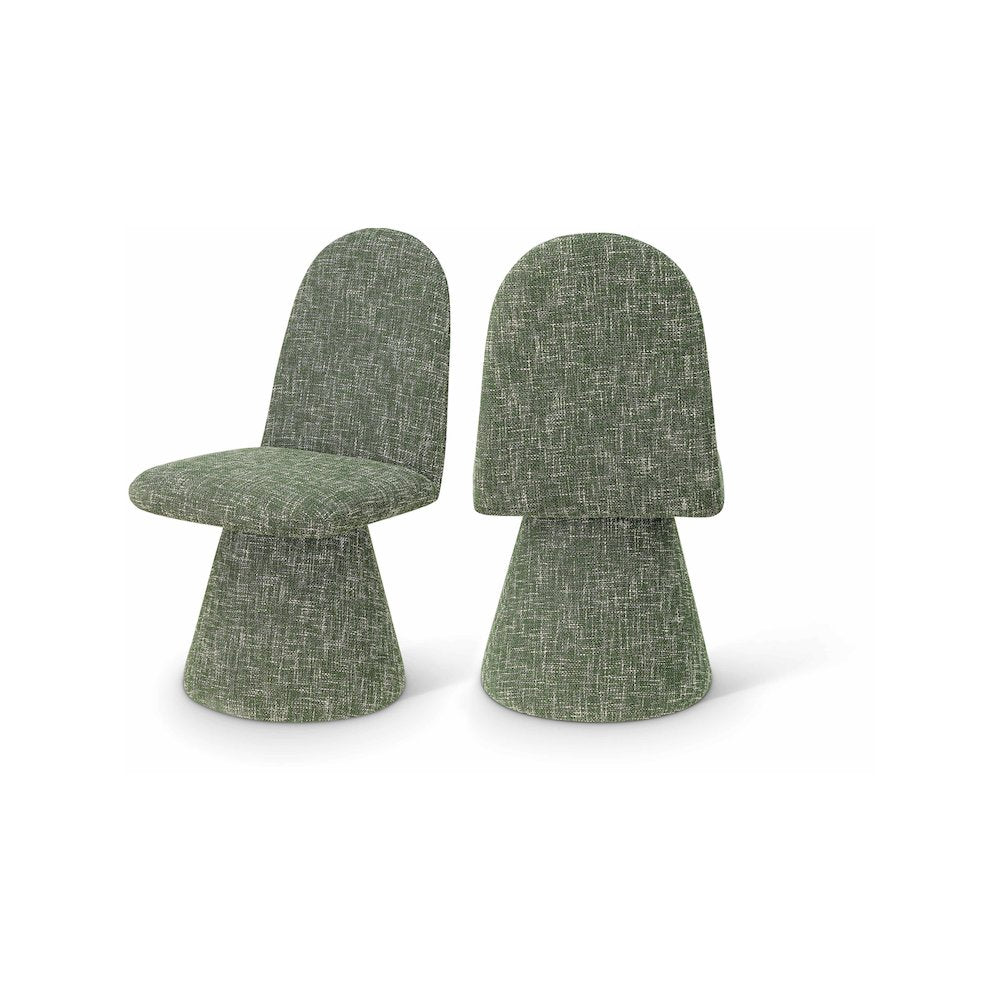 Renuar Green Dining Chair, Set of 2