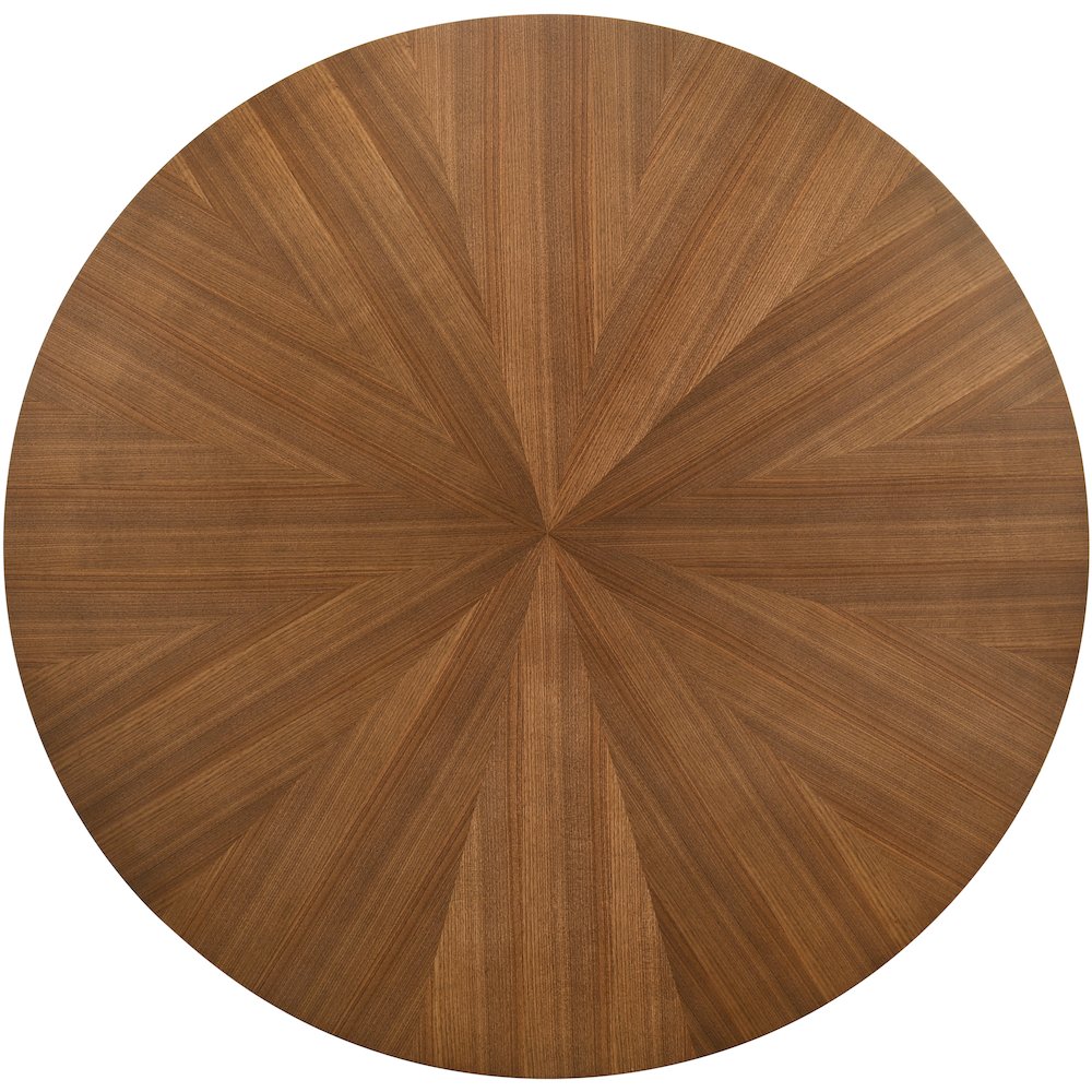 Woodson Rich Walnut Veneer Dining Table