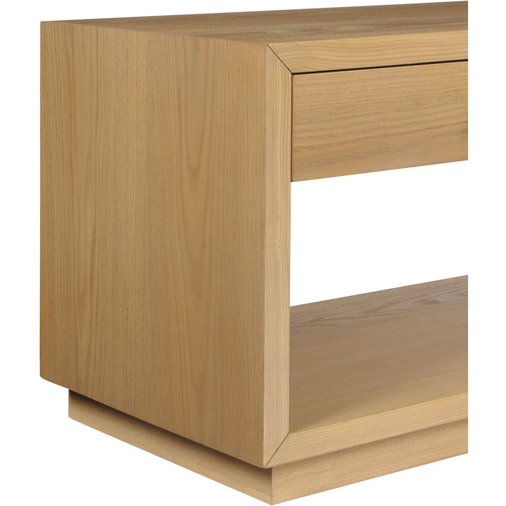 Avery Oak Wood Veneer Night Stand