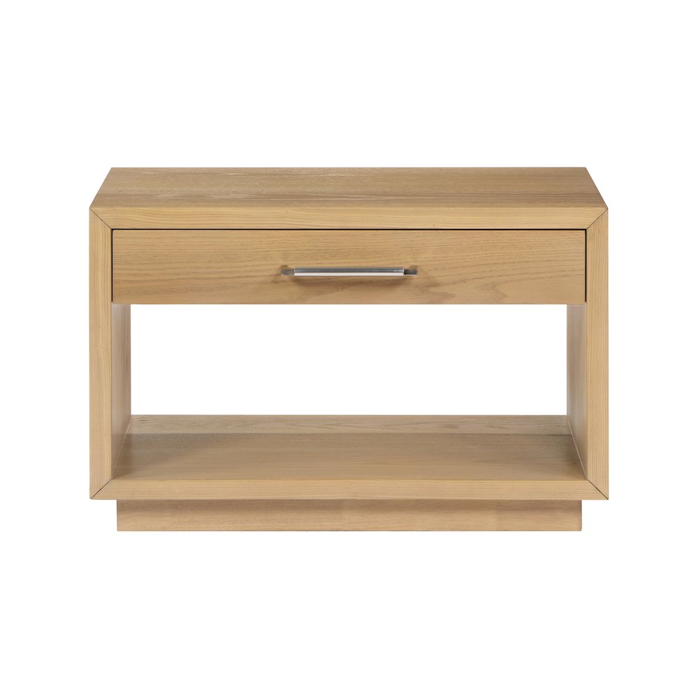 Avery Oak Wood Veneer Night Stand